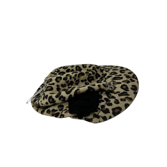 Baby Girl Hat 12-24 Leopard Print Winter Cap Children’s Place New - Picture 2 of 6